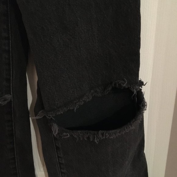 Garage Denim Droit années 90 (00-23) Noir - Picture 2 of 8